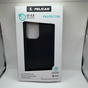 Pelican Black Phone Case for Samsung Galaxy S24 Ultra